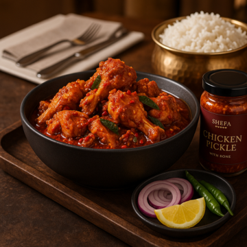 chicken pickle with bone